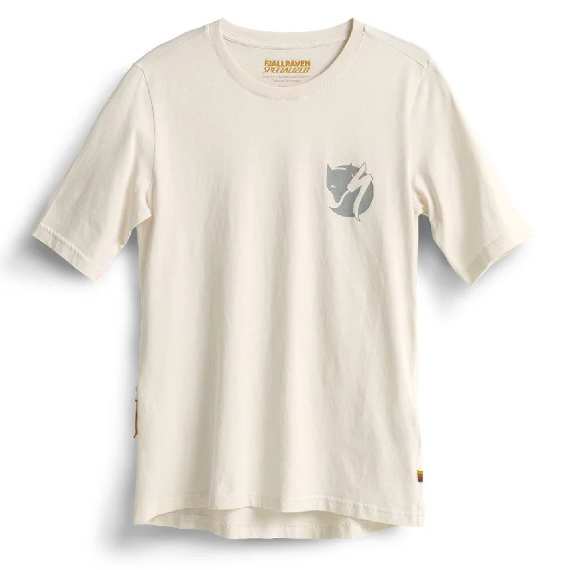 Men's Shirts with Belt AttachmentsFjallraven x Specialized Womens Cotton Pocket T-shirt Eggshell