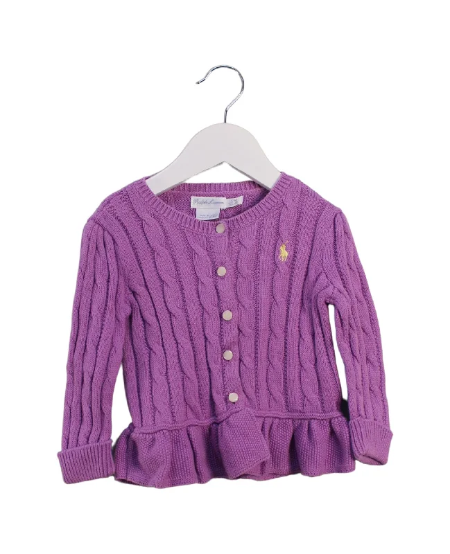 Men's Sweaters with Appliqué DetailsRalph Lauren Cardigan 12M (80cm)